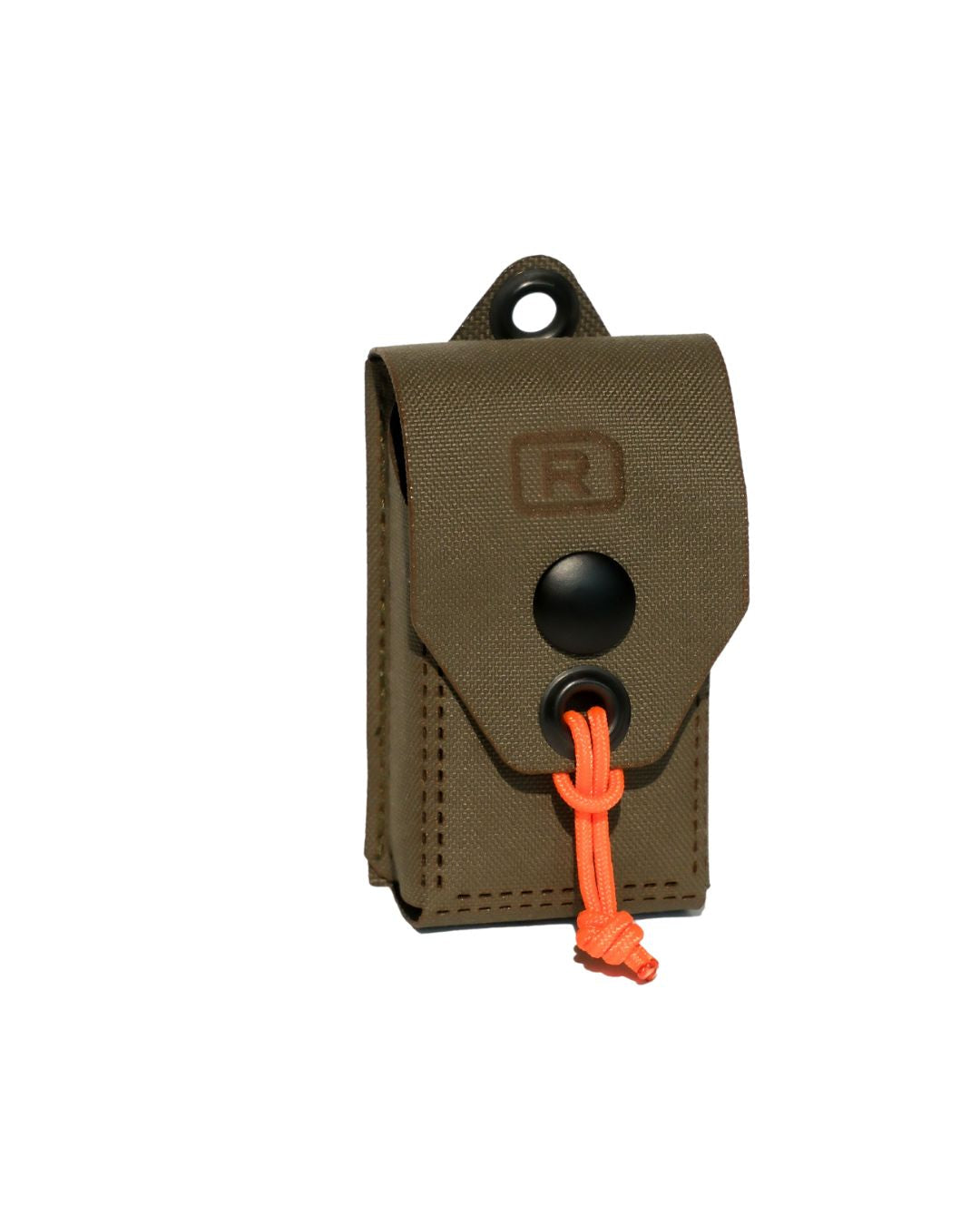 Radlight FIRE UP lighter sheath showing a sleek, black protective cover for a lighter, with subtle branding details.