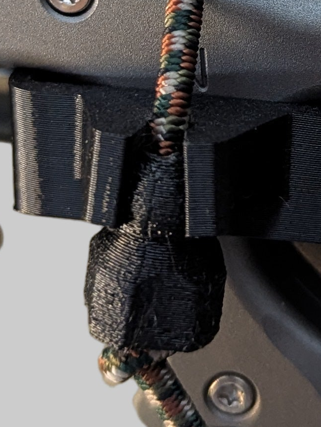 3D Hunting Solutions archery release stabilizer holster for thumb releases, bow accessory for secure archery equipment handling