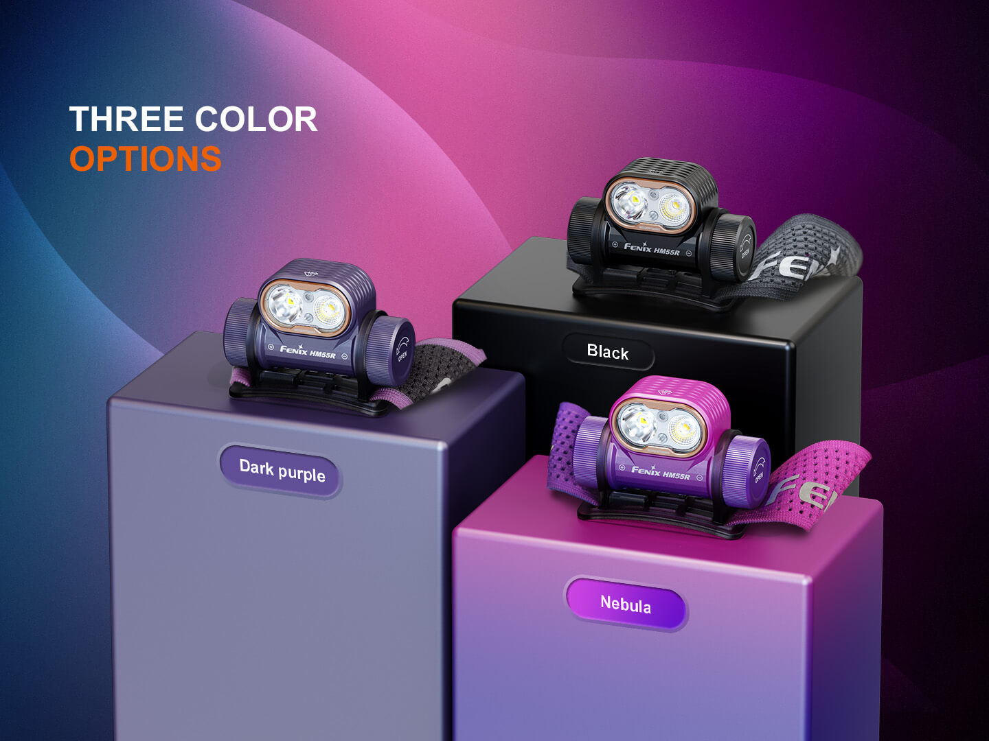 Fenix HM55R Lightweight Multi-LED Headlamp