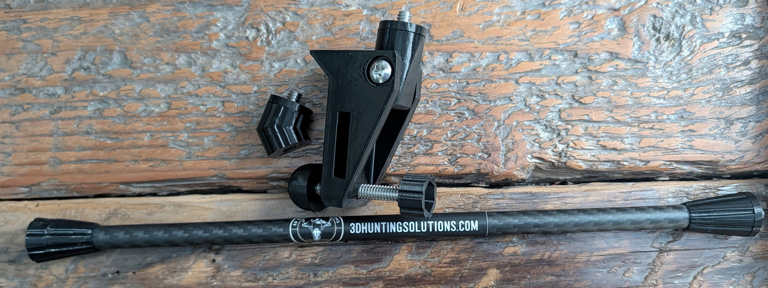 3D Hunting Solutions Blindside 360 camera mount attached to a tree for capturing 360-degree outdoor footage.