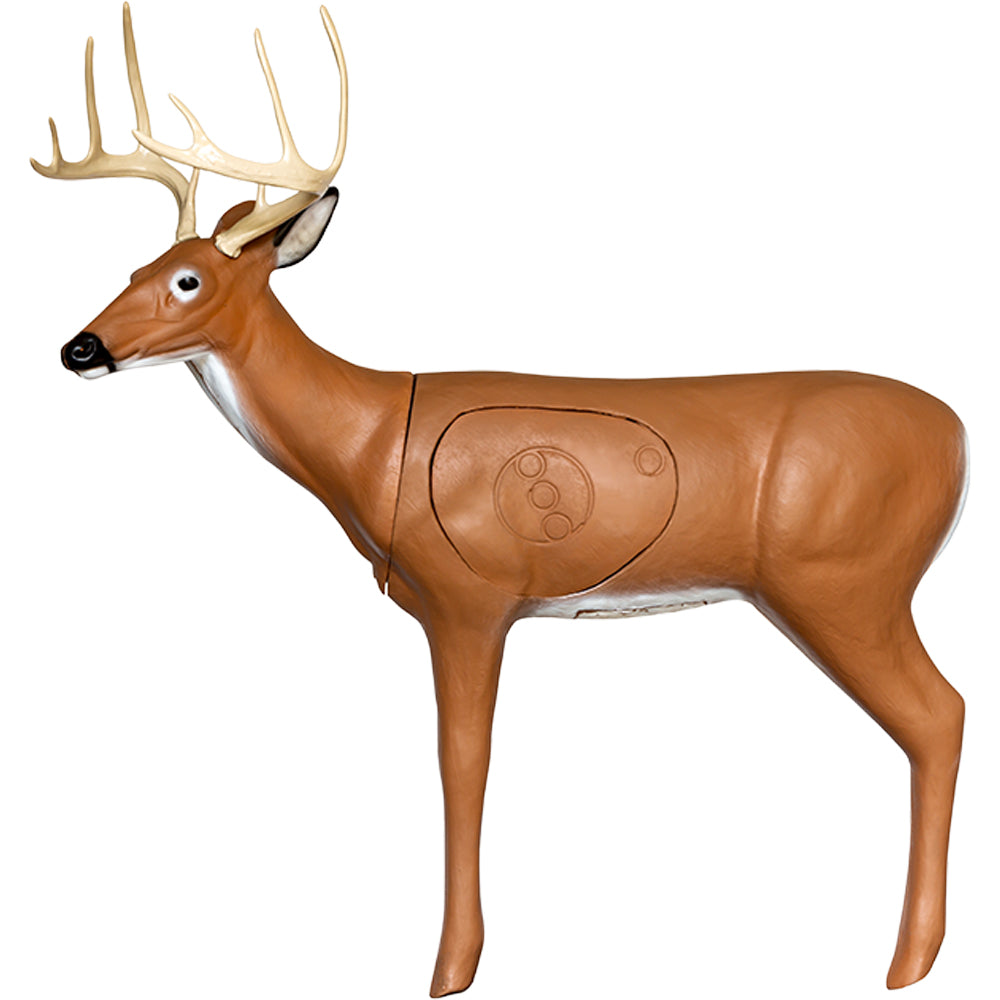 3D target accessory by BIGshot Archery featuring a replaceable vital deer target for archery practice and training.