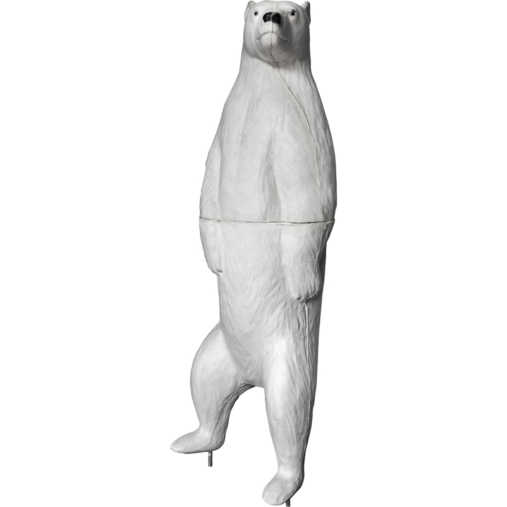 Real Wild 3D Standing Polar Bear Archery Target with EZ Pull Foam - 3D Hunting Solutions