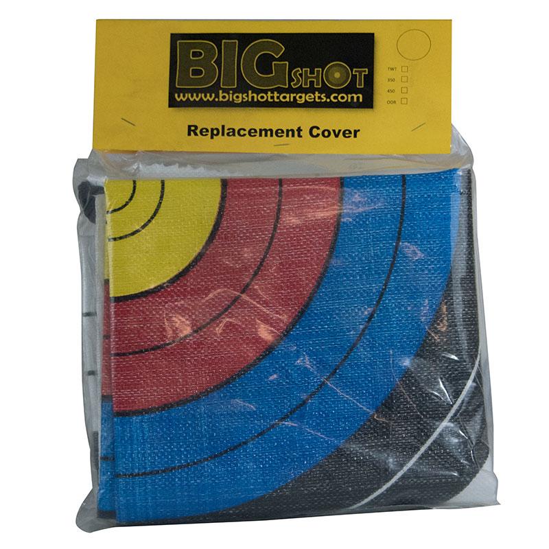 BIGshot Archery outdoor range bag replacement cover, waterproof fabric designed to protect bag and block target accessories.
