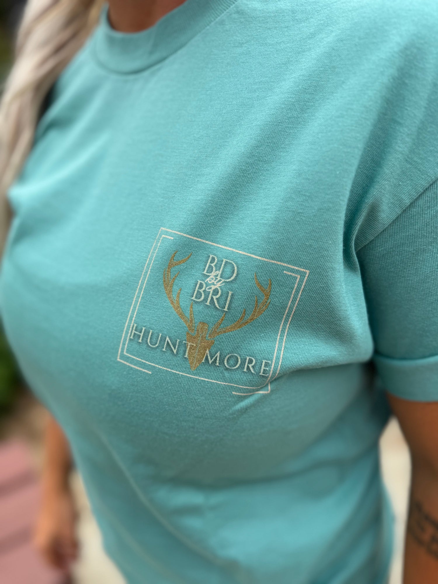 Short Sleeve Nature Tee - Teal - 3D Hunting Solutions