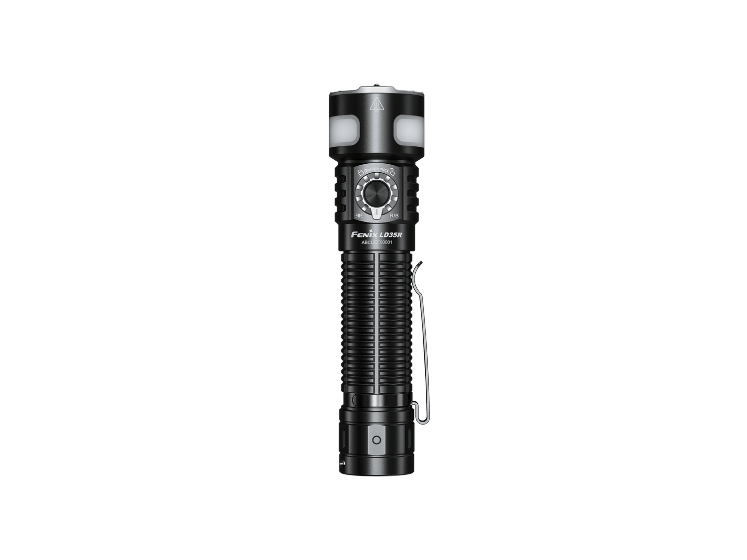 Fenix LD35R high-performance multi-mode tactical EDC flashlight with zoomable beam and sturdy design, ideal for everyday carry.