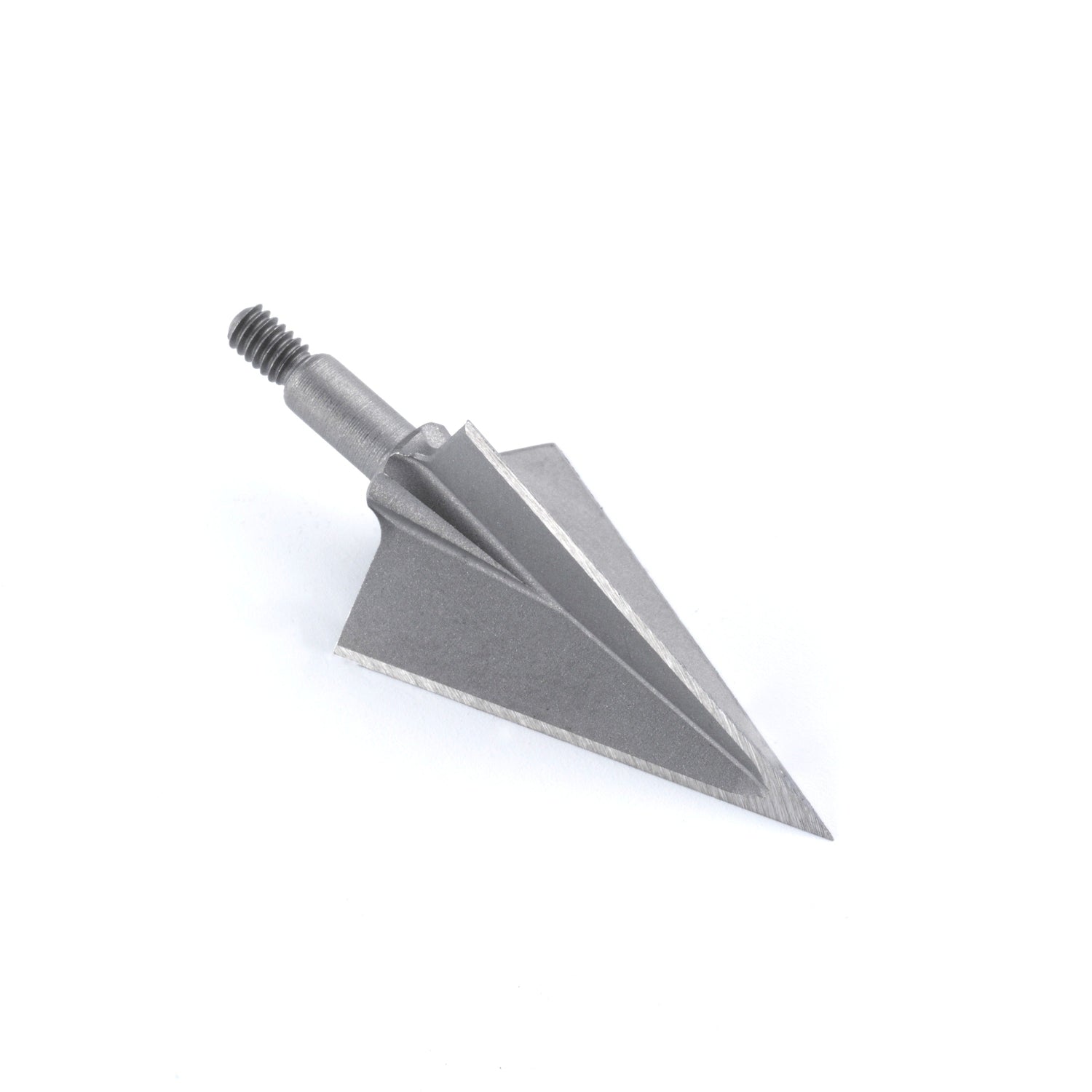 Vantage Point Archery 3-blade stainless steel broadhead with vented design for hunting and archery accuracy.