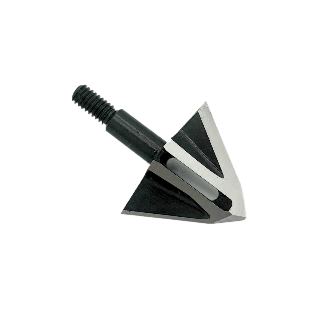 Vantage Point Archery VPA Omega Broadhead with sharp blades for precise hunting and archery arrowheads.