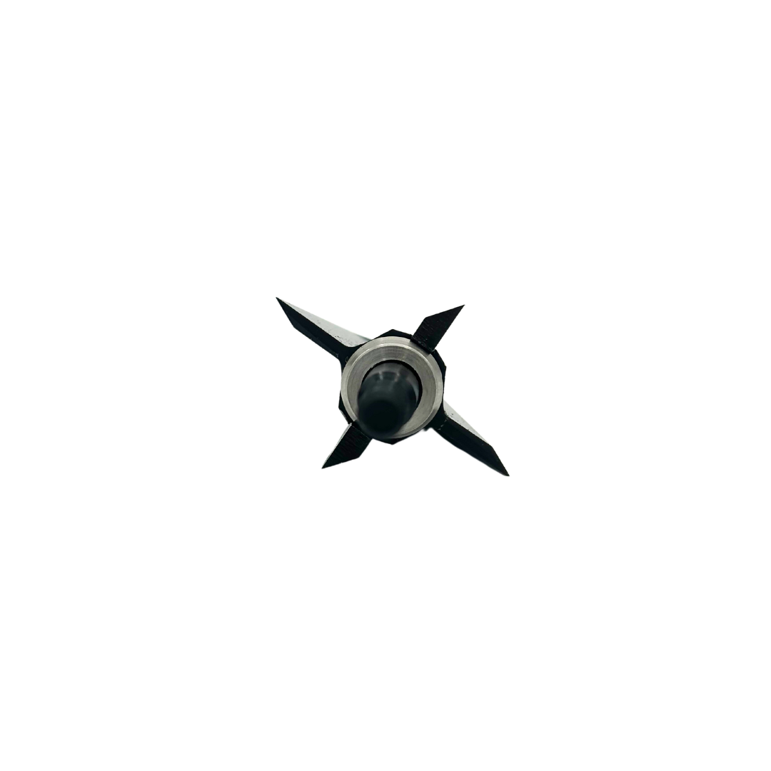 Vantage Point Archery VPA Omega Broadhead with left bevel, 100 grain, designed for precision archery hunting.