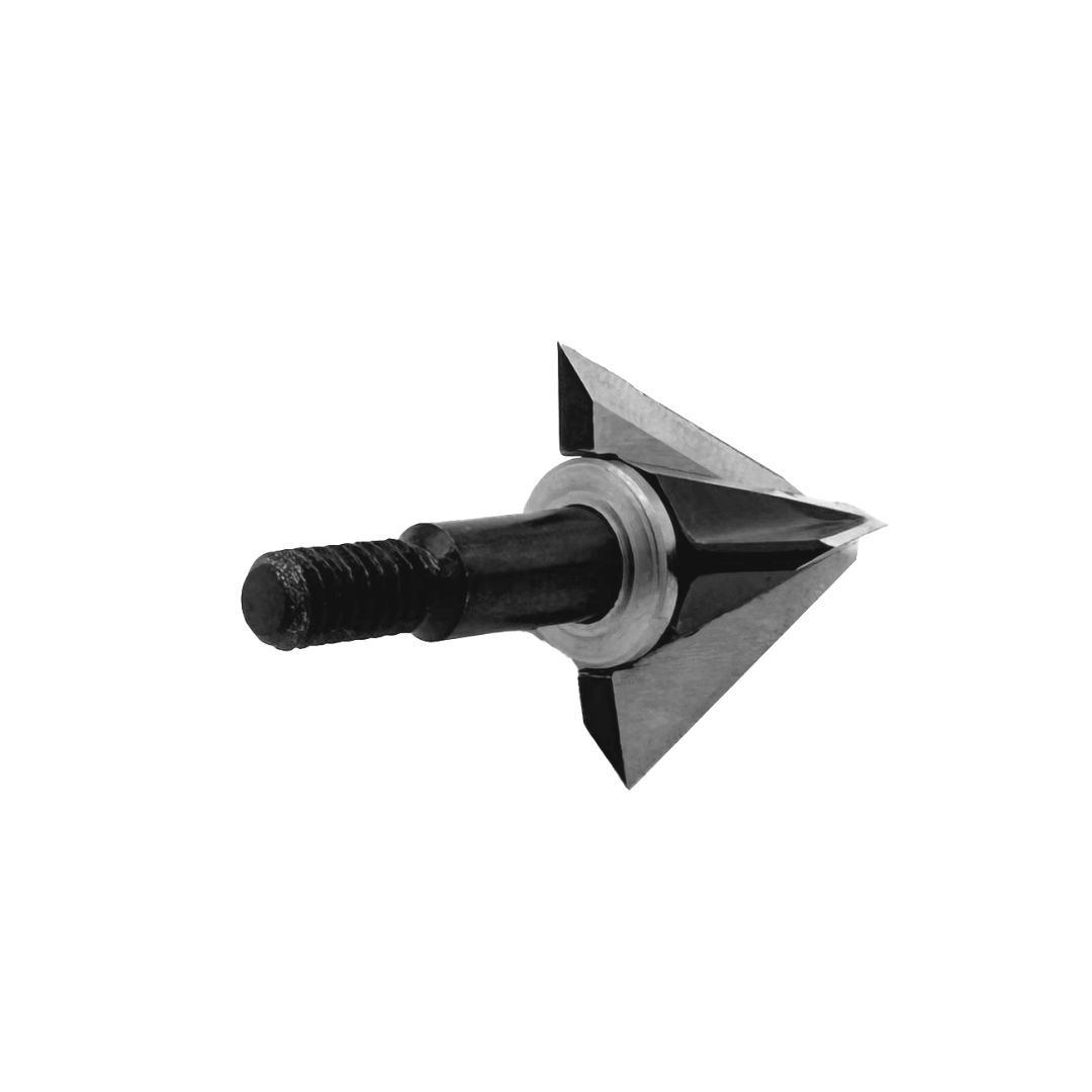 Vantage Point Archery VPA Omega Broadhead, 100 grain, all-products, left bevel, no bleeders, designed for precise hunting accuracy