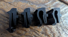 Molle Tight Spot Archery Quiver Caddy by 3D Hunting Solutions attached to a bow, designed for quick arrow access and organization