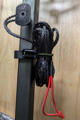 3D Hunting Solutions climbing stick attachment bundler with multiple straps and hardware for secure outdoor use.