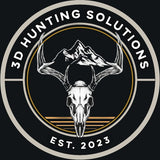 Digital gift cards from 3D Hunting Solutions featuring the 3DHS branding and a sleek, modern design for outdoor hunting enthusiasts.