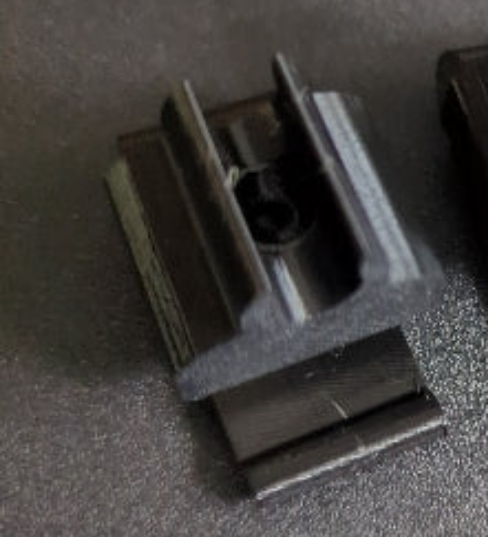 Clip-on archery quiver hanger from 3D Hunting Solutions, designed for easy attachment and secure hold on archery equipment.