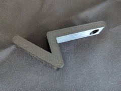 3D Hunting Solutions arrow accessory headrest post gear hanger for holding bows and gear in a vehicle.