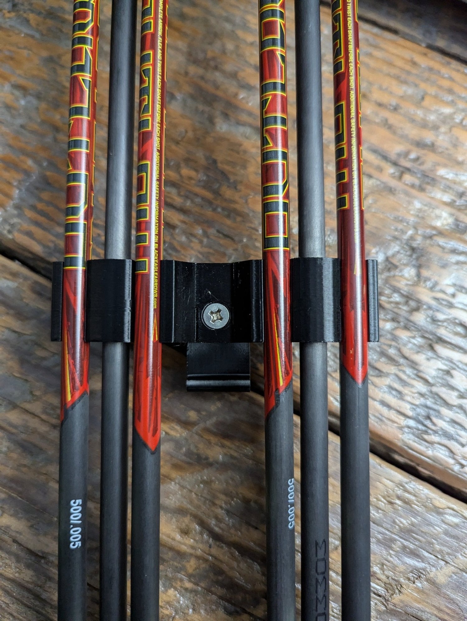 Target Practice Archery Quiver by 3D Hunting Solutions, arrow accessory with multiple slots for storing and carrying arrows.