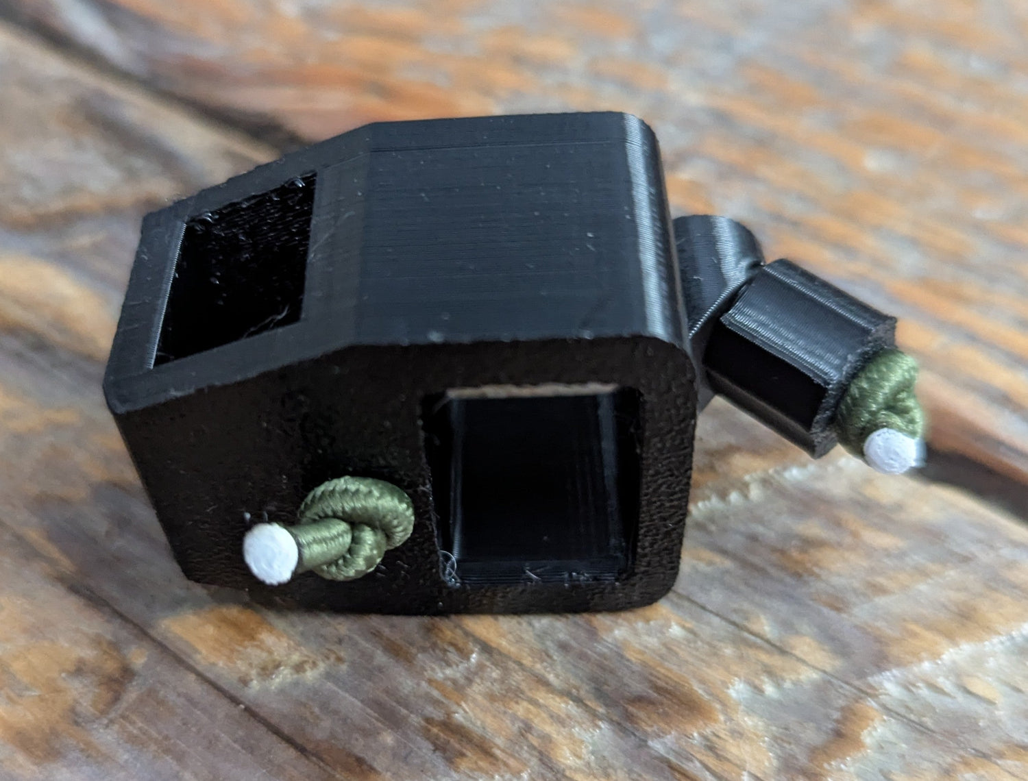 Bridge Lock Stabilizer Release Holster for thumb releases, designed for bow accessories by 3D Hunting Solutions.