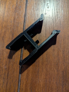 Latitude Carbon SS climbing sticks with 3D Hunting Solutions' stick wranglers for secure management in a set of two.
