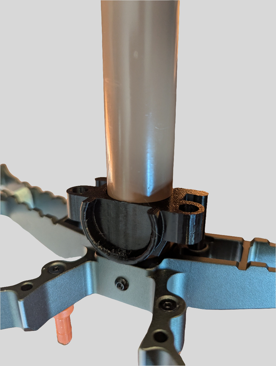 3D Hunting Solutions Tethrd One Stick Wranglers climbing sticks stacking system for tree climbing and hunting.