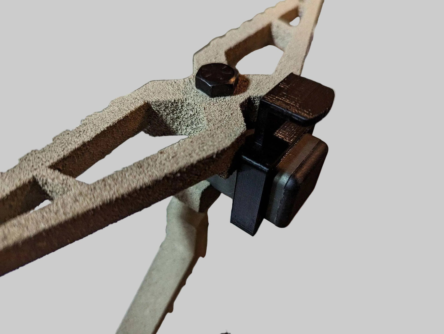 Climbing Stick Amsteel Spooler from 3D Hunting Solutions, used for organizing and spooling Amsteel for climbing sticks.