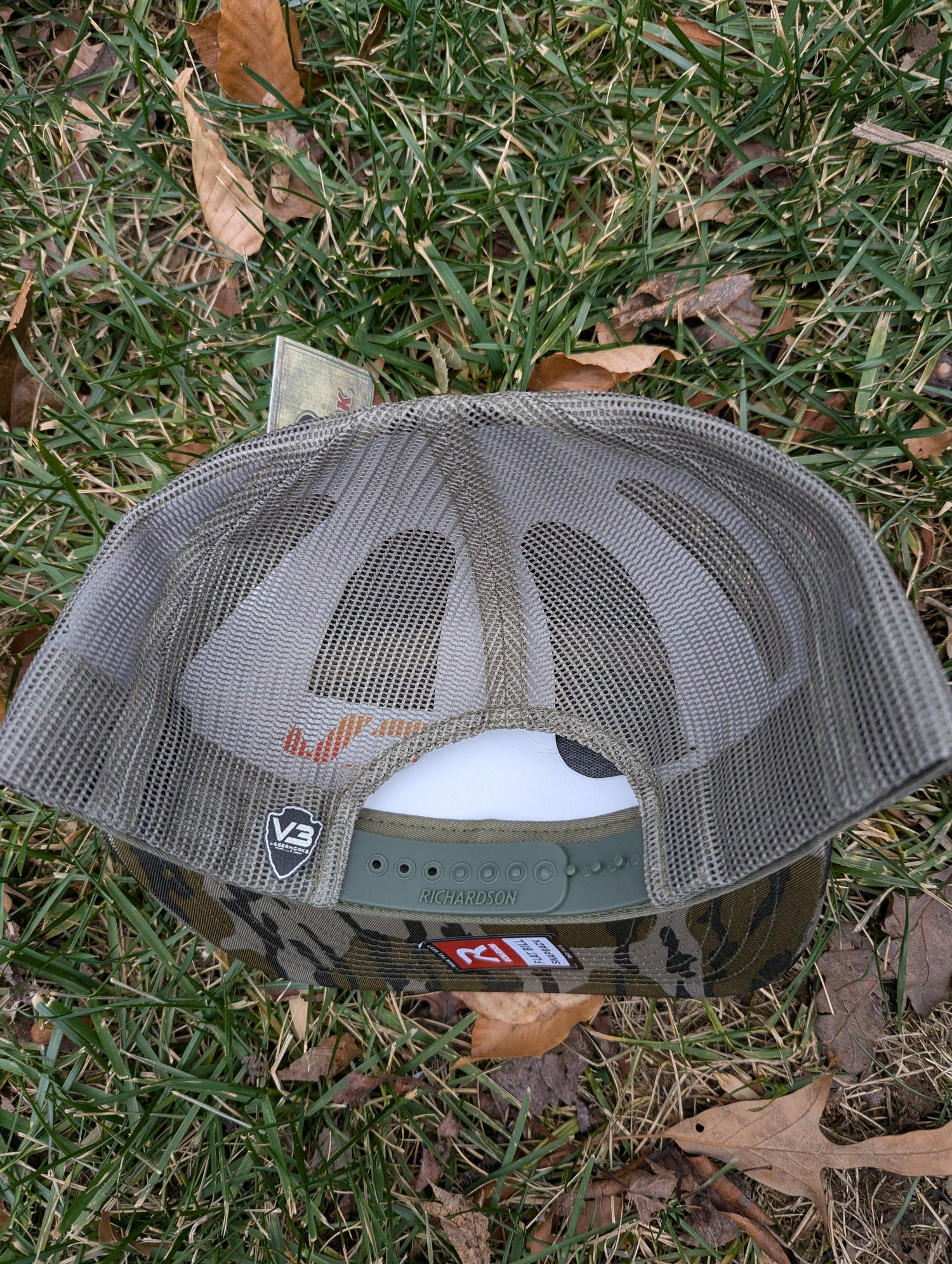 3DHS Bottomland Drip Hat by 3D Hunting Solutions, camouflage cap with adjustable strap and 3DHS logo embroidery.