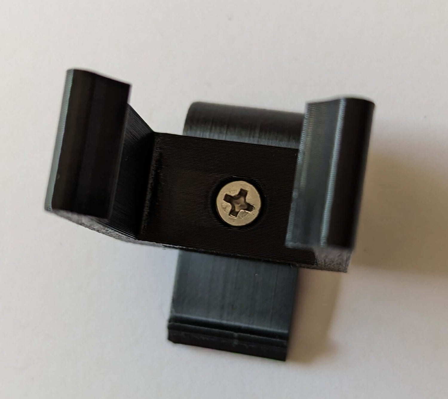 Climbing stick caddy for 1-inch square tubing, designed for saddle hunting, by 3D Hunting Solutions.