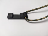 Rope MOLLE hanger by 3D Hunting Solutions featuring durable nylon straps and metal clips for secure gear attachment.