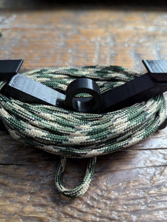 Multi spool gear hoist for saddle hunting by 3D Hunting Solutions, featuring durable construction and multiple spools for gear organization.
