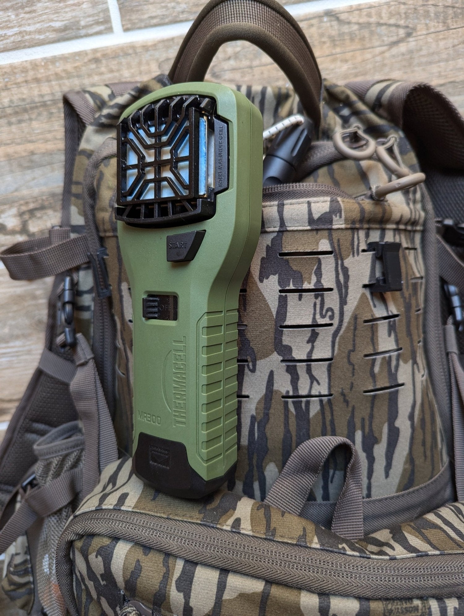 Thermacell Caddy Tree or Pack Mount hunting accessory by 3D Hunting Solutions, designed for secure gear attachment.