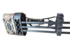 Mathews SpiderClaw LowPro Treestand Archery Quiver Caddy by 3D Hunting Solutions, designed for secure arrow and gear storage.