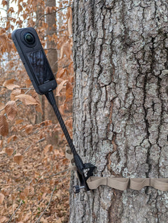 Blindside 360 Camera Mount by 3D Hunting Solutions, durable mount for outdoor camera setup with secure attachment.