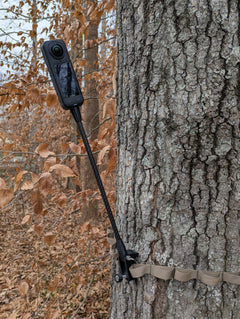 Blindside 360 Camera Mount by 3D Hunting Solutions, designed to securely hold a camera for wildlife monitoring and hunting setups.