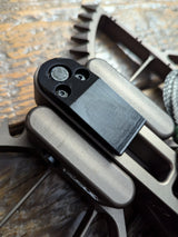 Arsenal RZR Molle Clip from 3D Hunting Solutions attached to a platform accessory, designed for secure gear attachment.