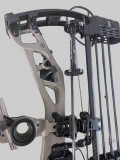6 Shooter archery arrow quiver by 3D Hunting Solutions designed for holding multiple arrows during hunting or target practice.