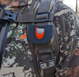 Turkey hunting diaphragm call keeper by 3D Hunting Solutions, designed to hold and protect diaphragm calls for hunters.