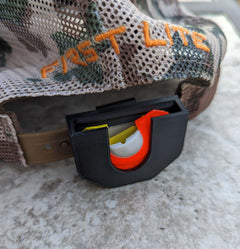 Turkey hunting diaphragm call keeper by 3D Hunting Solutions, designed to hold and secure diaphragm turkey calls.