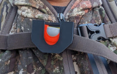 Turkey hunting diaphragm call keeper by 3D Hunting Solutions, designed to hold and protect turkey call diaphragms.