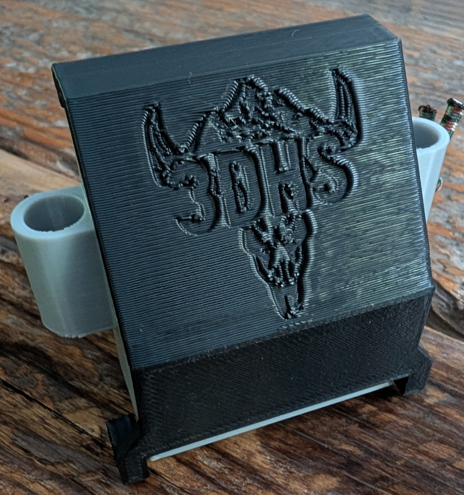 Rut & Strut Mouth Call Caddy for turkey hunting by 3D Hunting Solutions, designed to hold and organize turkey mouth calls.