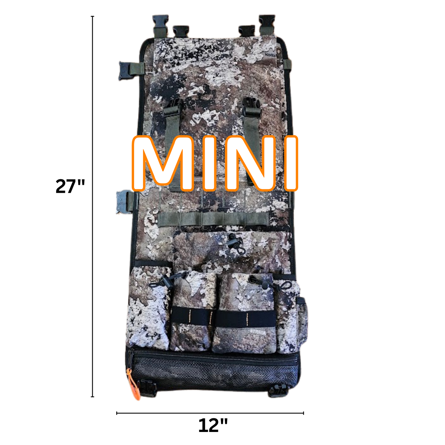 Twisted Iron Hunting Tree Hugger in regular or mini size, showcasing a sturdy metal tree support device for hunting blinds.