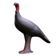 Black BIGshot Archery Real Wild 3D Walking Turkey archery target with EZ Pull foam for realistic practice shots.