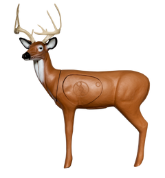 BIGshot Archery Pro Hunter Alert Doe 3D archery target with EZ Pull foam for realistic hunting practice and easy arrow removal.