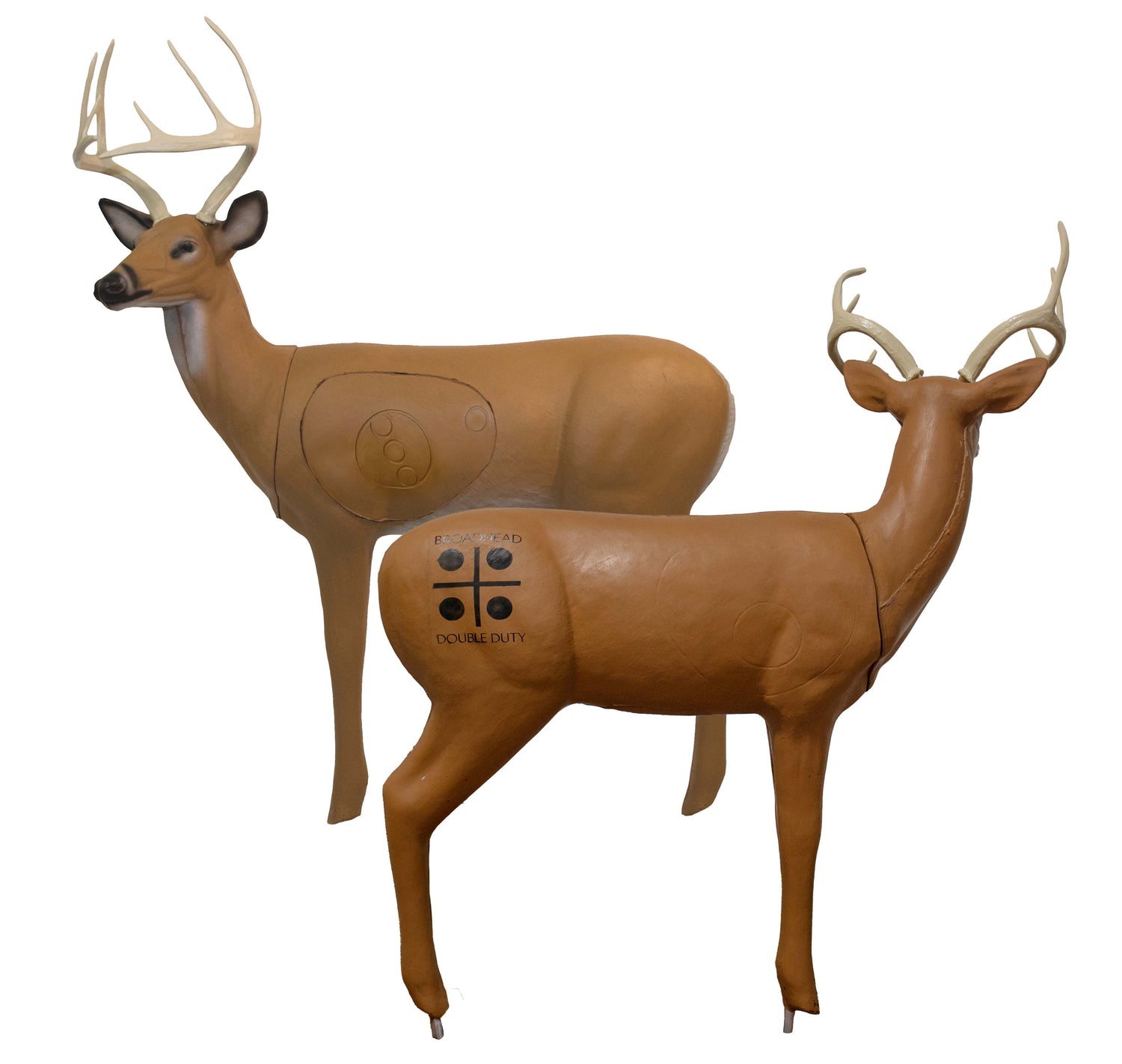 Bigshot Archery Pro Hunter Double Duty Buck 3D Archery Target with detailed buck design for practice and shooting accuracy.