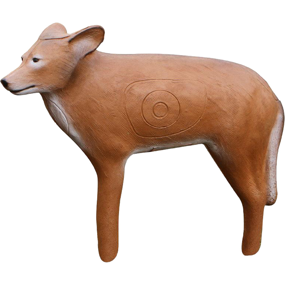 Pro Hunter EZ Pull Brown Coyote 3D Archery Target by BIGshot Archery showing detailed brown coyote design for target practice