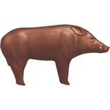Real Wild 3D Brown Boar archery target by BIGshot Archery with EZ Pull foam for easy removal, realistic animal design for target practice.