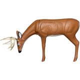 BIGshot Archery Real Wild 3D Browsing Deer Archery Target with EZ Pull Foam, realistic vital deer design for archery practice.