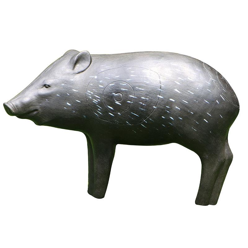 BIGshot Archery Real Wild 3D Competition Javelina archery target with EZ Pull foam, showing detailed javelina figure for practice shooting