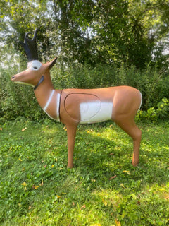 Real Wild 3D Pronghorn Antelope archery target by BIGshot Archery with EZ Pull Foam for realistic shooting practice.