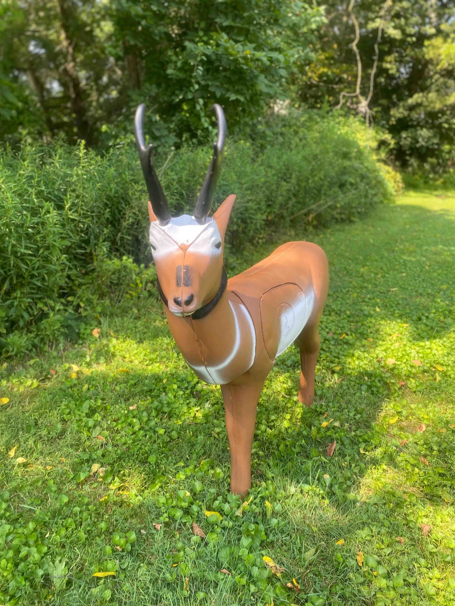 Real Wild 3D Pronghorn Antelope archery target by BIGshot Archery, featuring EZ Pull foam for easy target retrieval.