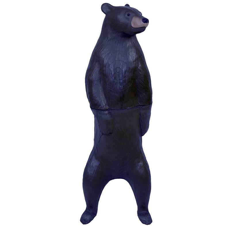 3D black bear archery target by BIGshot Archery with EZ Pull foam for realistic shooting practice