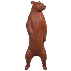 Real Wild 3D standing brown bear archery target by BIGshot Archery with EZ Pull foam for realistic shooting practice.