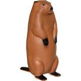 Real Wild 3D standing groundhog archery target by BIGshot Archery with EZ Pull foam for easy arrow removal.